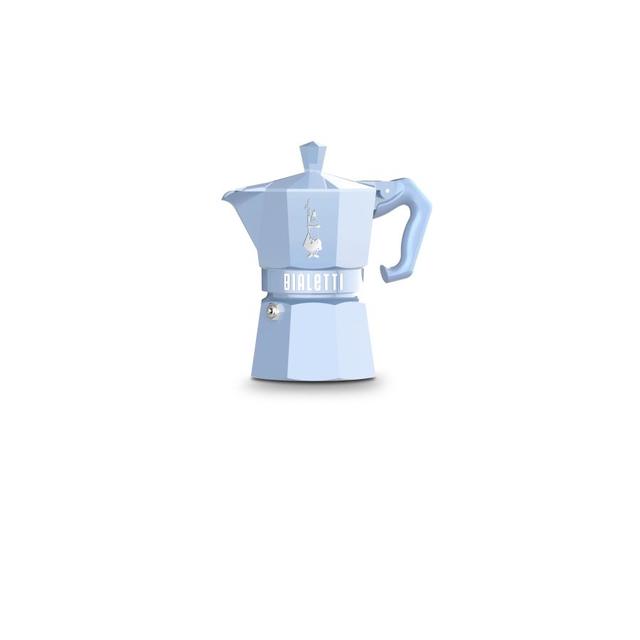 [Limited quantity bonus available] Bialetti Premium Moka Express Exclusive 3 cups Sky Blue