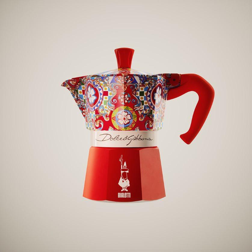 [Limited quantity bonus available] Bialetti Dolce & Gabbana Moka Express 3 cups