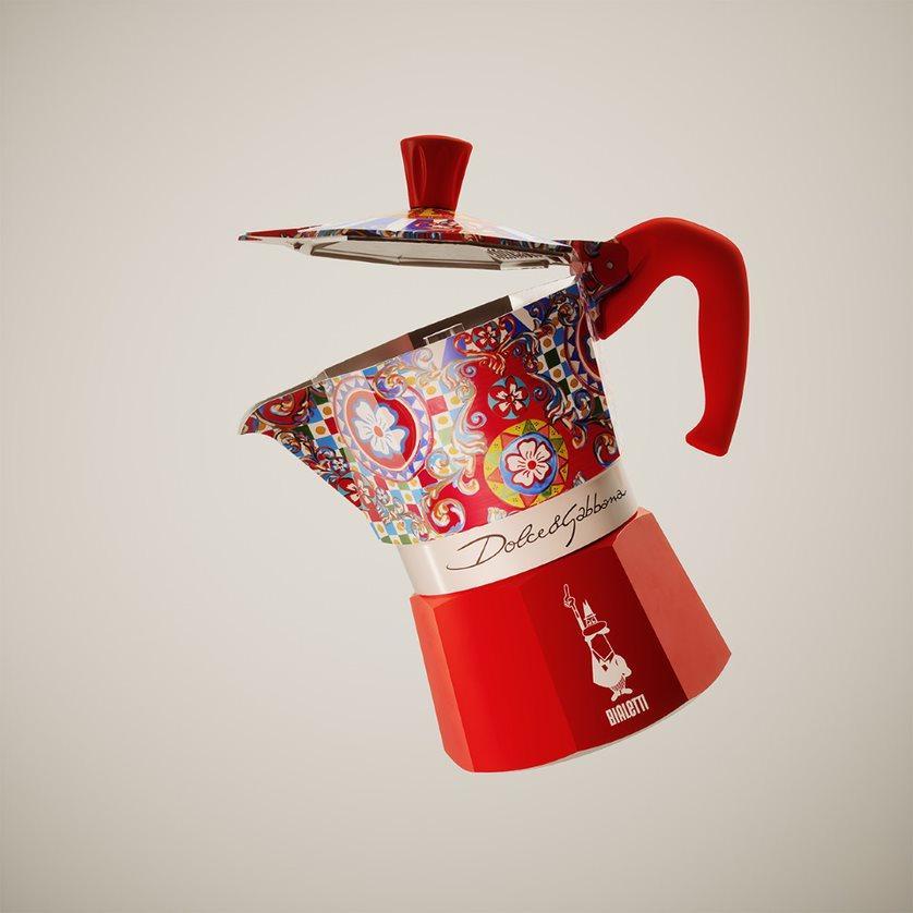 [Limited quantity bonus available] Bialetti Dolce & Gabbana Moka Express 3 cups