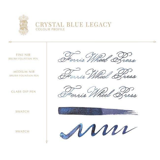 [38ml] Ferris Wheel Press Crystal Blue Legacy Ferris Ink