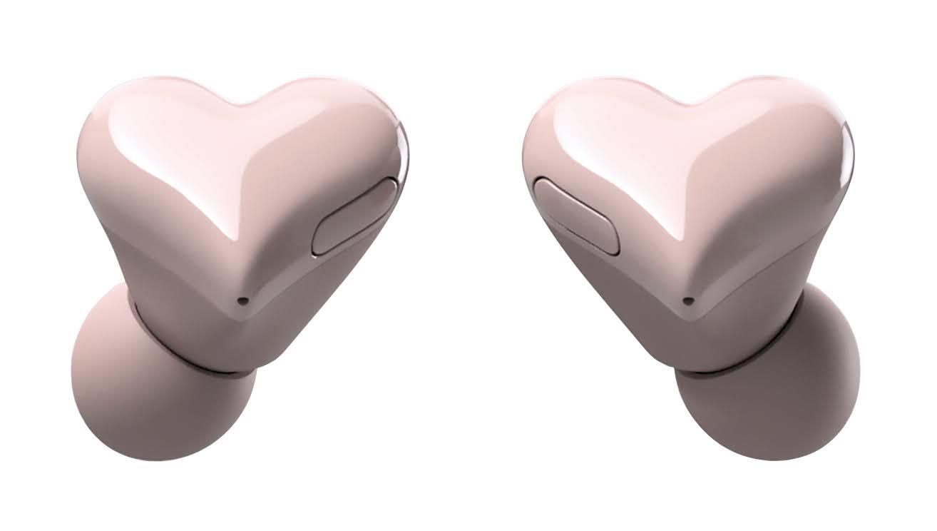 HeartBuds Heart-shaped completely wireless earphones 4 colors