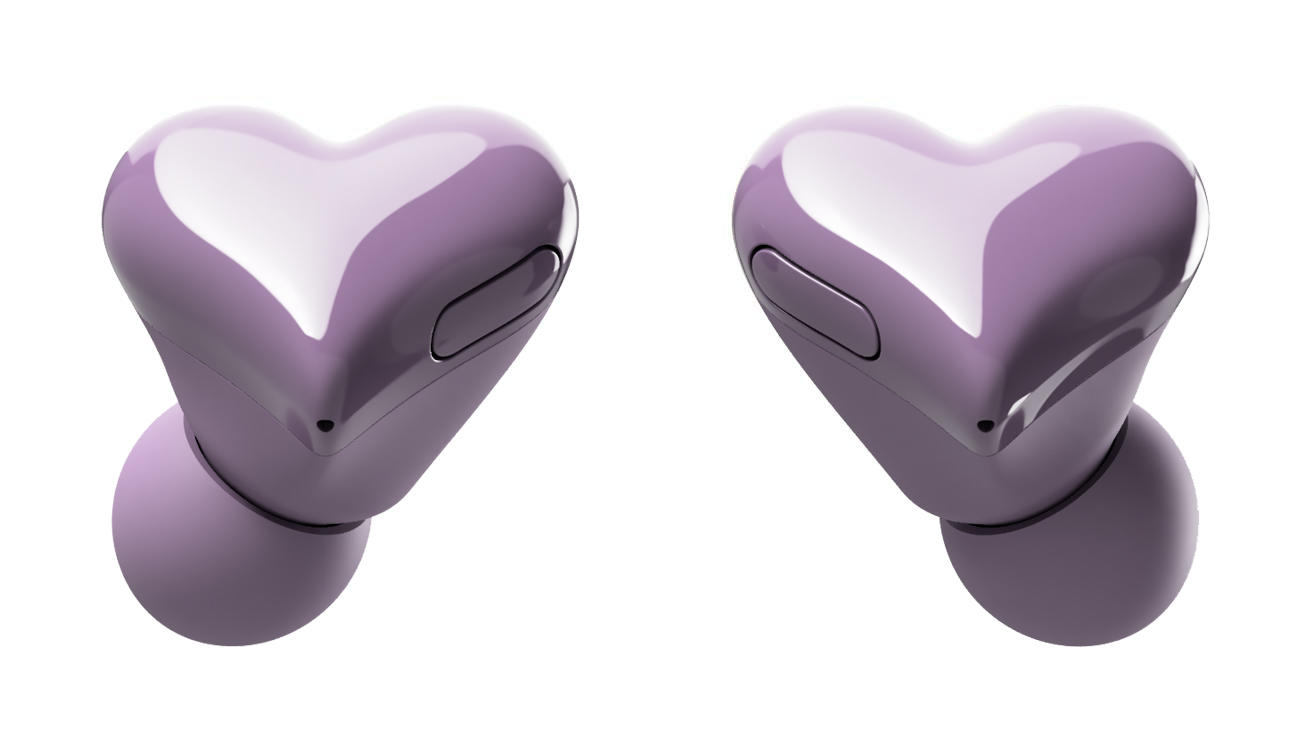 HeartBuds Heart-shaped completely wireless earphones 4 colors