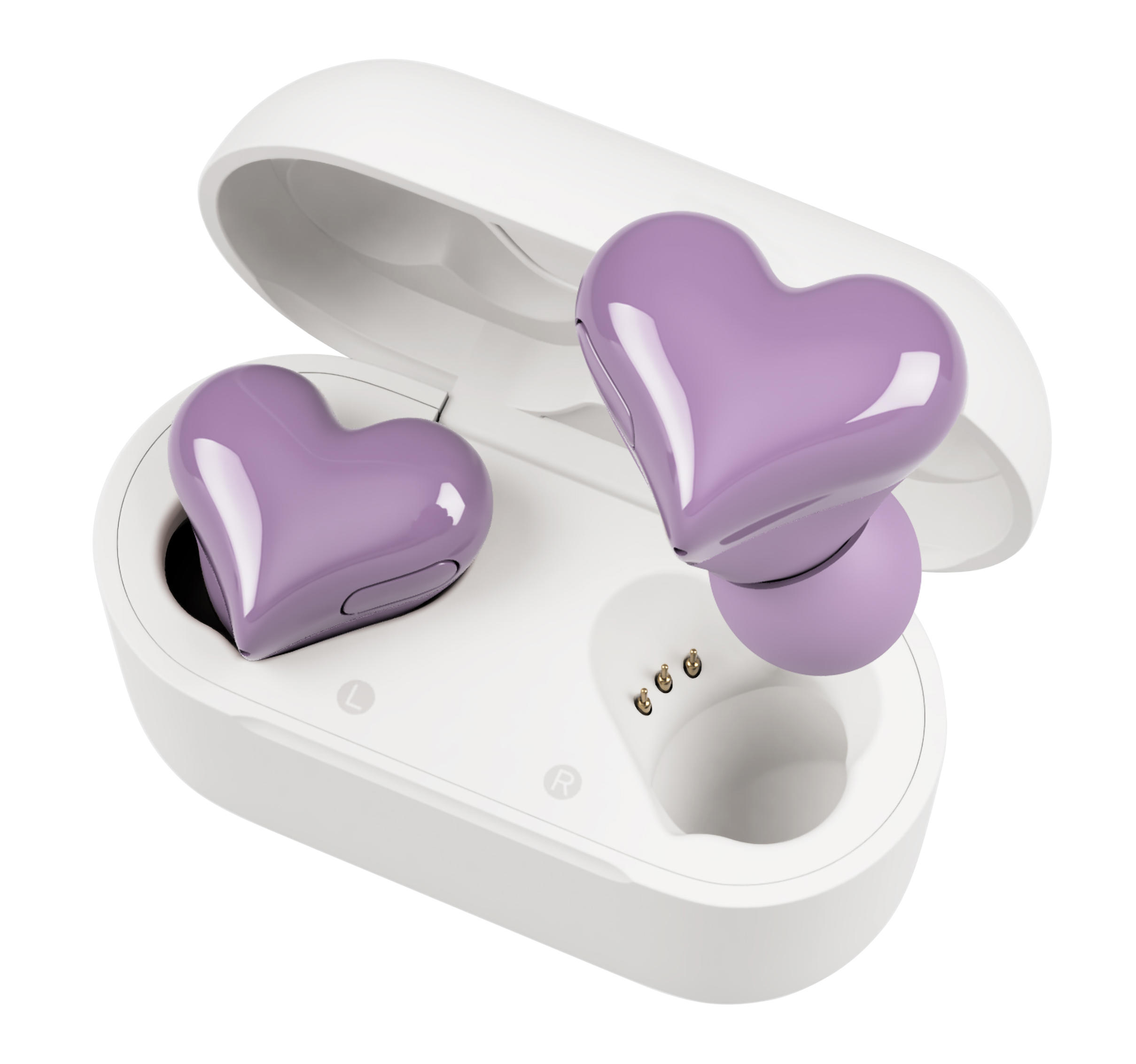 HeartBuds Heart-shaped completely wireless earphones 4 colors