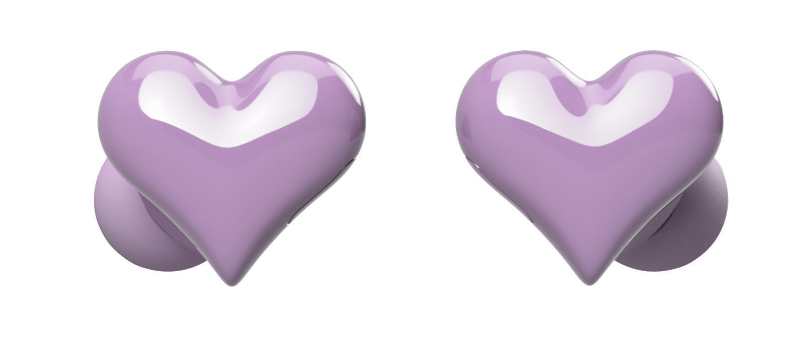 HeartBuds Heart-shaped completely wireless earphones 4 colors