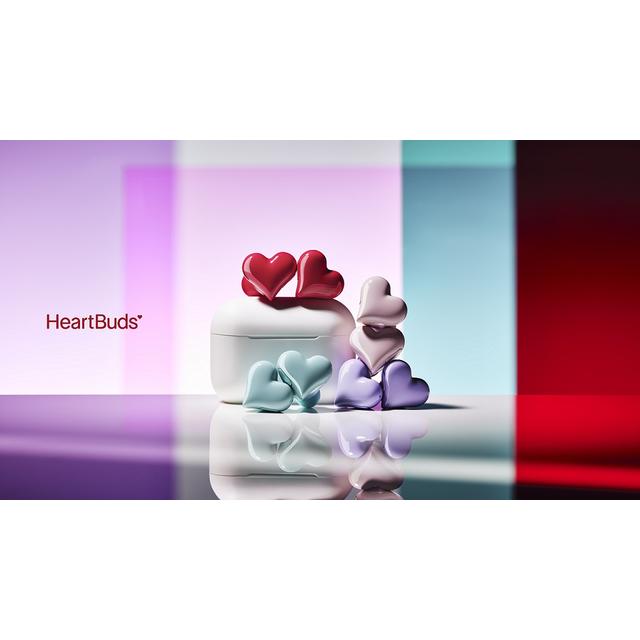 HeartBuds Heart-shaped completely wireless earphones 4 colors