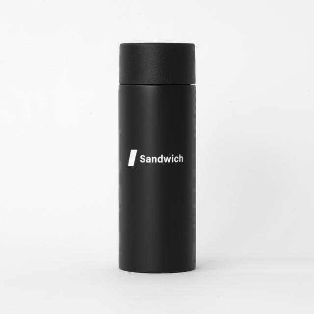 [Goods] Sandwich Stainless Steel Bottle (Black)