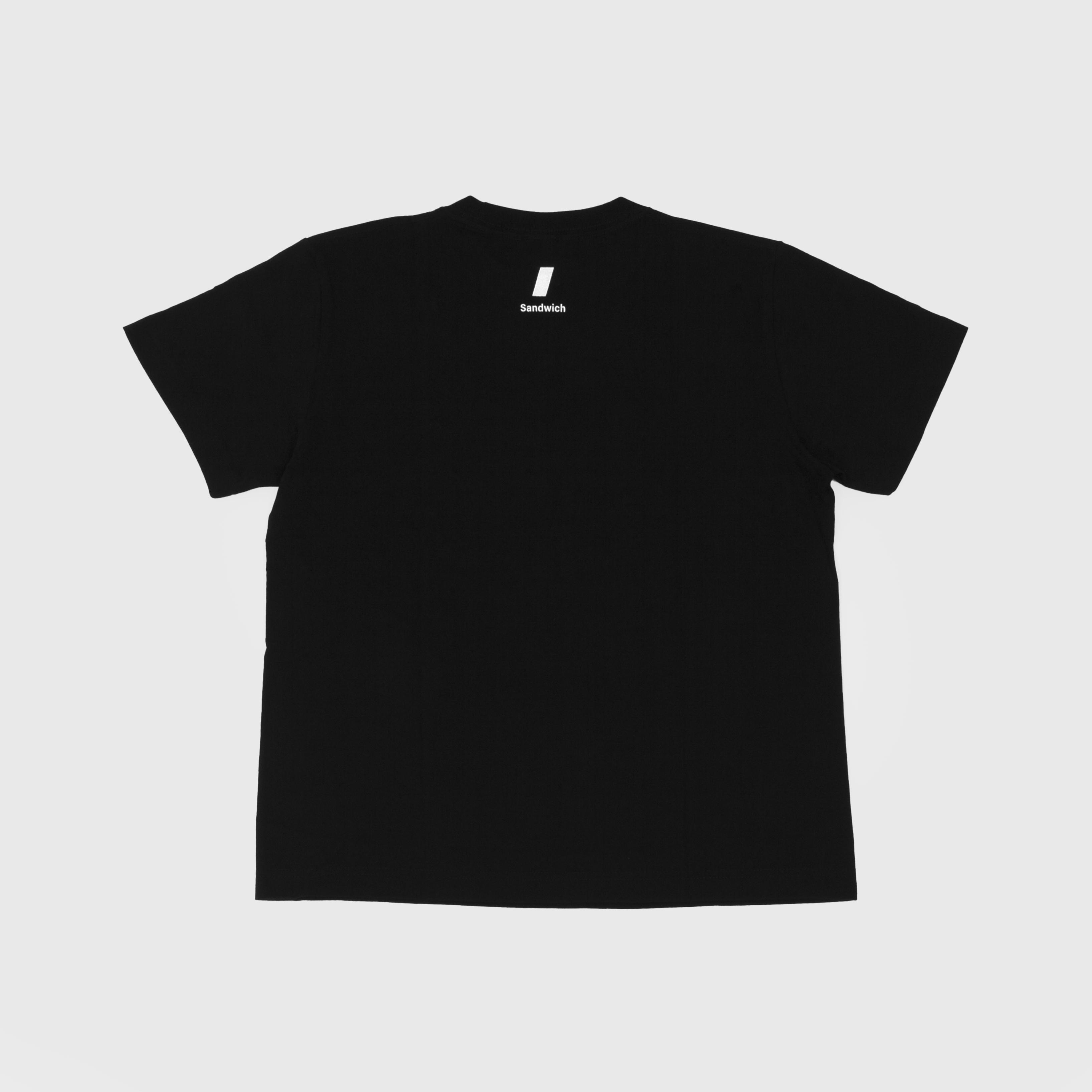 [Goods] Sandwich T-shirt (black) S