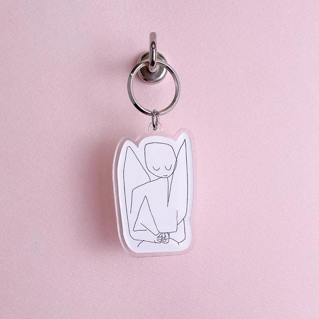 Angel Key Ring Forgetful Angel