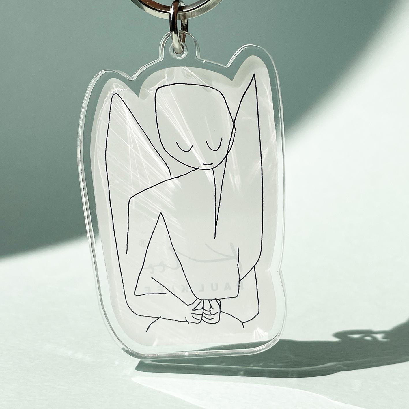 Angel Key Ring Forgetful Angel