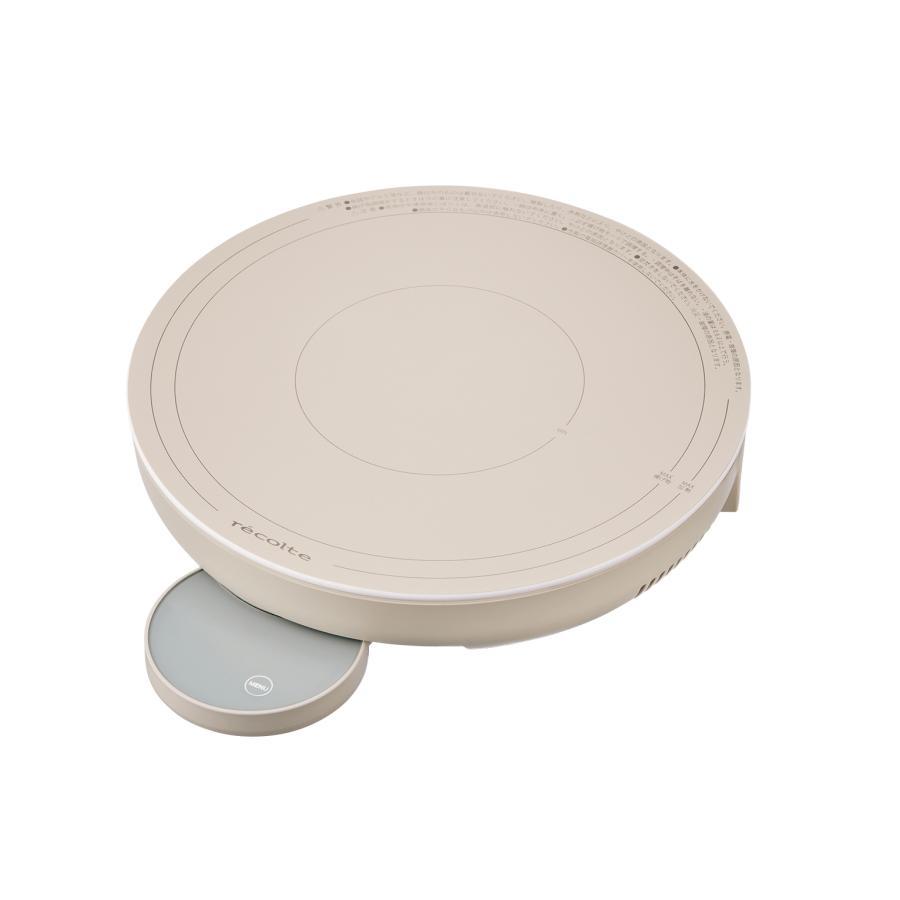 Tabletop IH Cooking Griddle Cream White