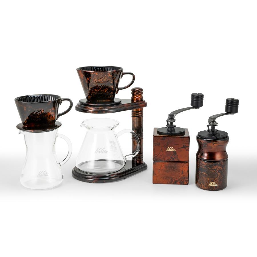 [Limited quantity bonus available] Kalita Lacquered Sandalwood Series Cubic Mill Sandalwood