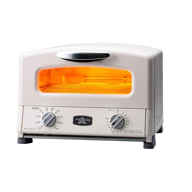 Aladdin AGT-G13B(W) 4-slice graphite grill &amp; toaster, white