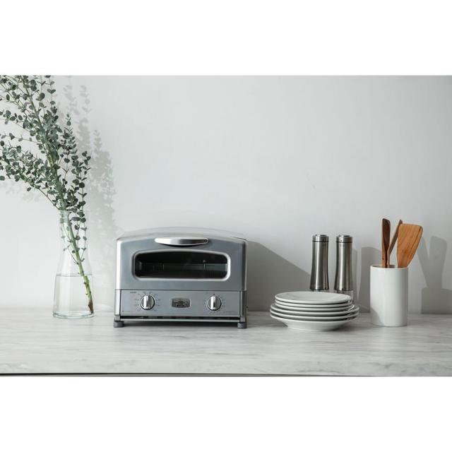 Aladdin AGT-G13B(S) 4-slice graphite grill and toaster, silver