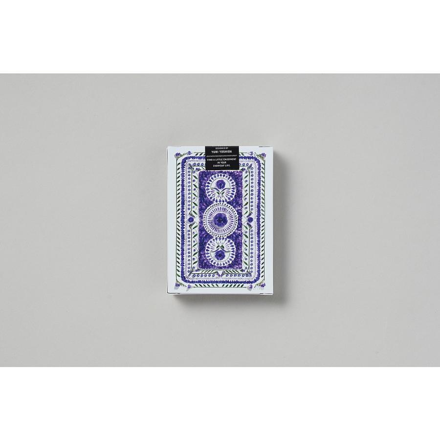 【吉田ユニ】PLAYING CARDS purple (POKER SIZE)