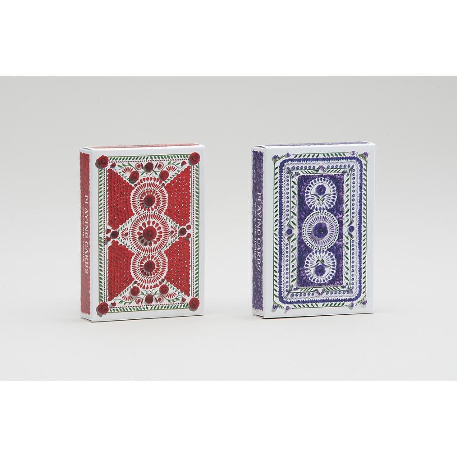 【吉田ユニ】PLAYING CARDS purple (POKER SIZE)