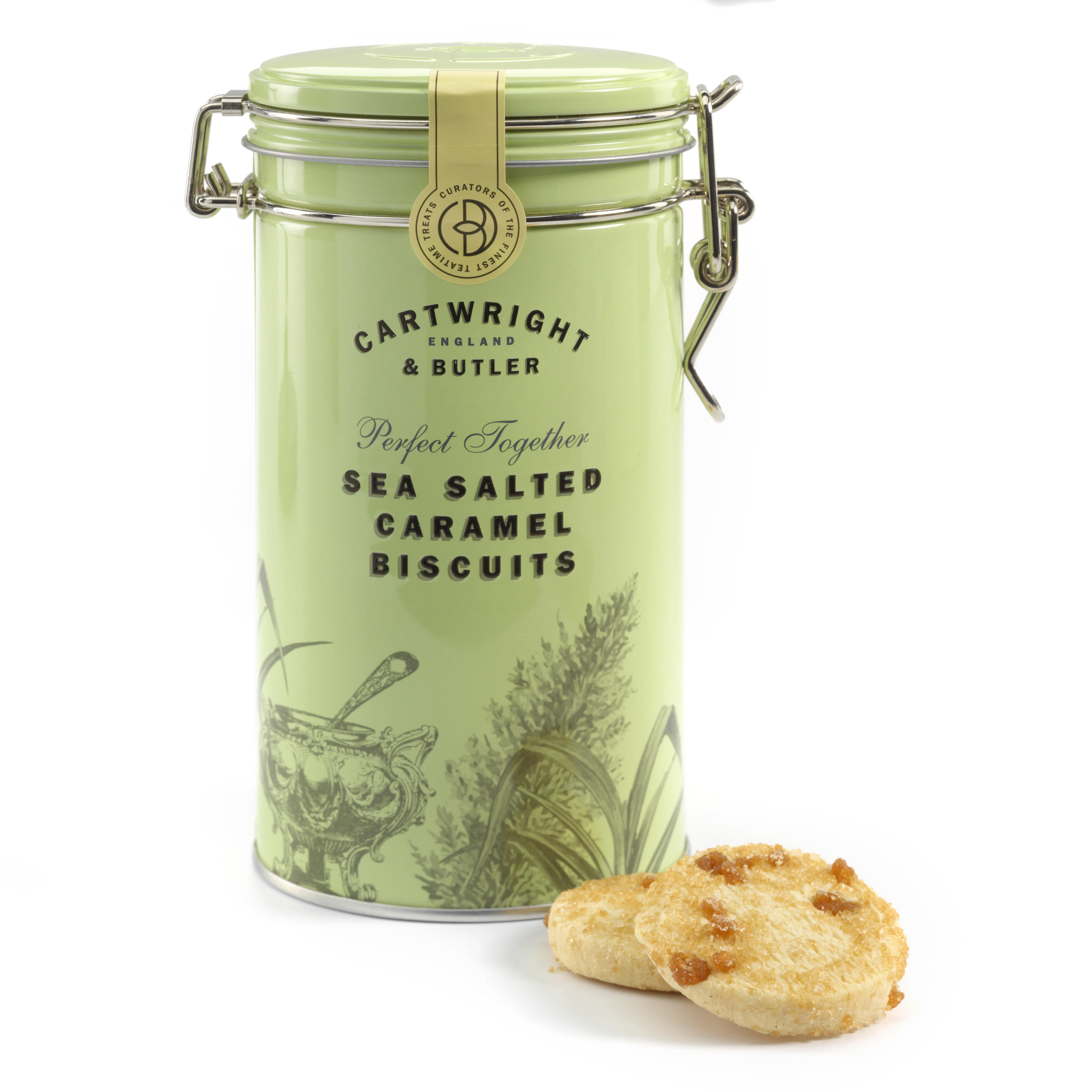 CARTWRIGHT &amp; BUTLER Salted Caramel Biscuits (can)