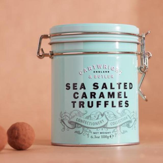 [20% OFF] CARTWRIGHT & BUTLER Truffle Chocolate (can) Salted Caramel