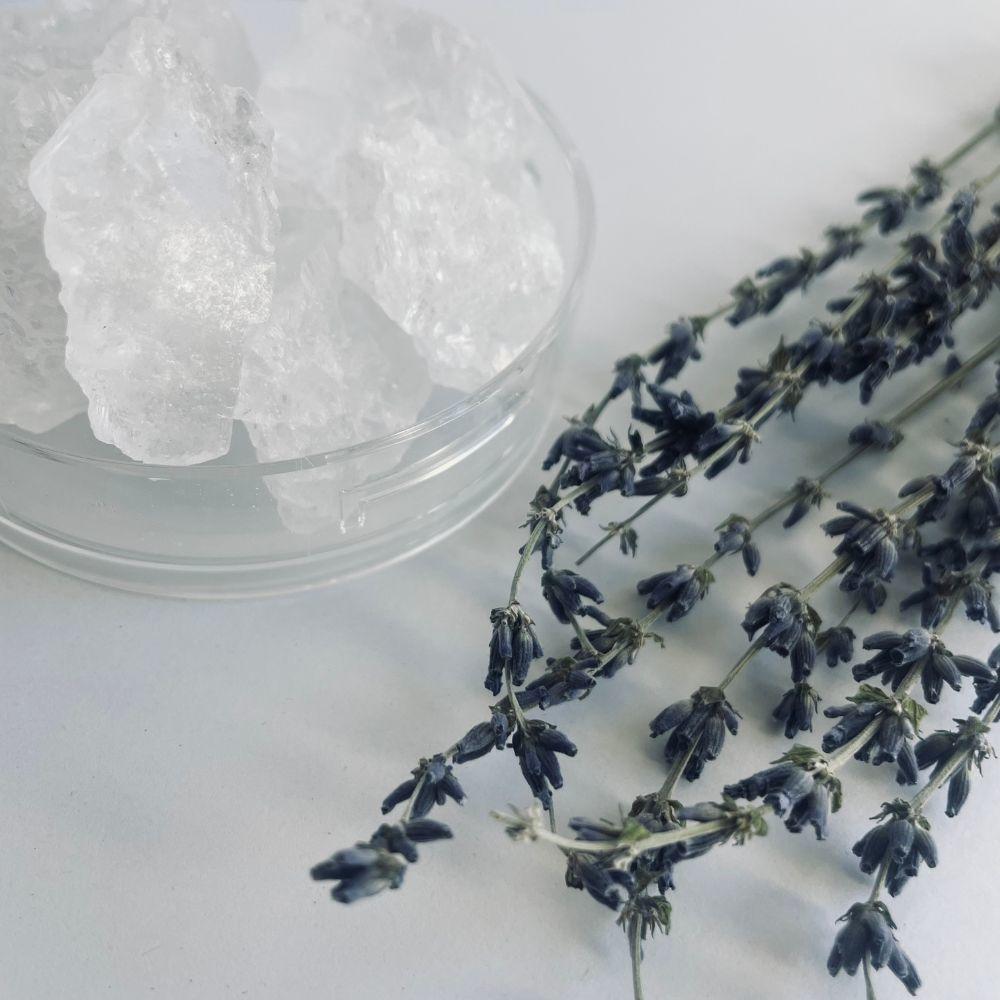 *Exclusive to TSUTAYA BOOKS * eume Quartz Bath Salt Crystal Lavender