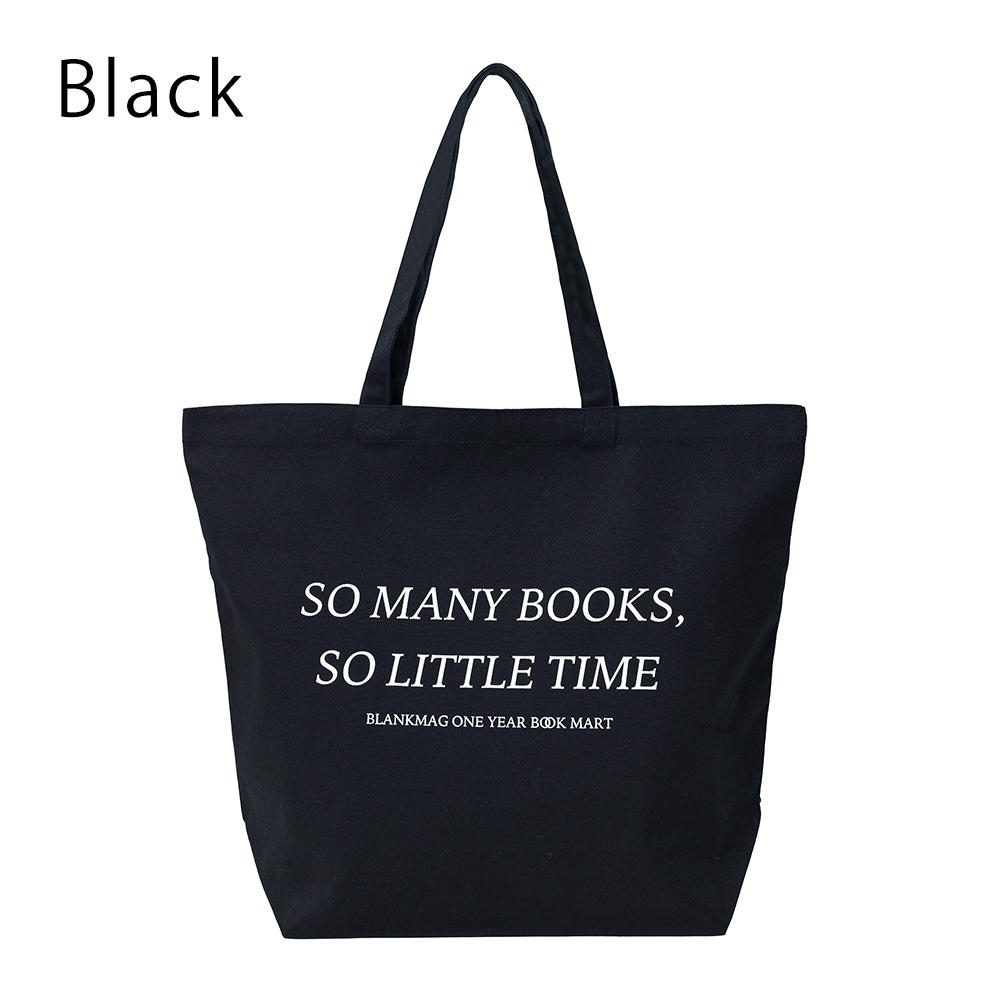 [Selectable types/Tote bag] BLANKMAG BOOK MART "SO MANY BOOKS, SO LITTLE TIME" TOTE BAG