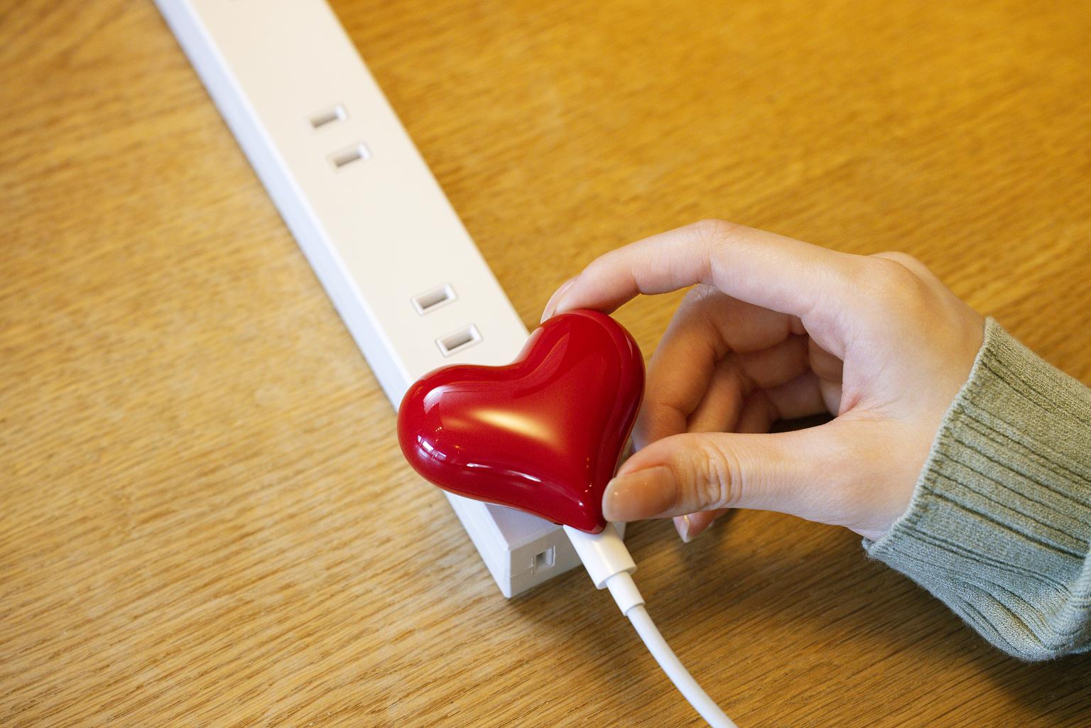 HeartBuds Heart-shaped charger "HeartBuds (Charger)" 4 colors