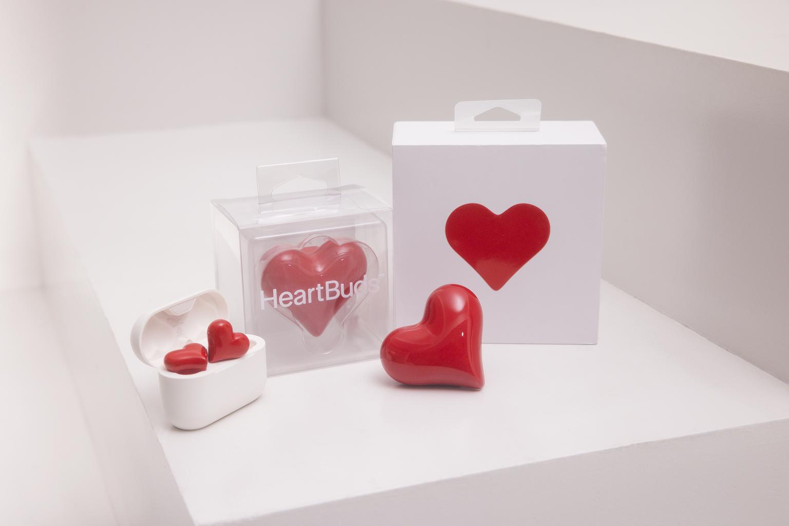 HeartBuds Heart-shaped charger "HeartBuds (Charger)" 4 colors