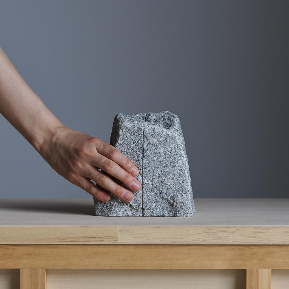 [AJI PROJECT] ROCK END L (Bookend) Fine