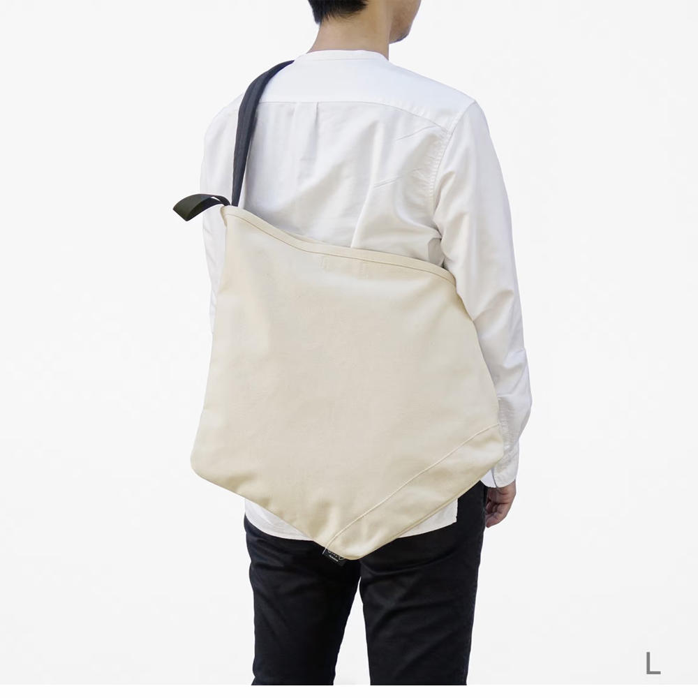 [ROOTOTE×nendo] ruck-tote L / ivory・black .