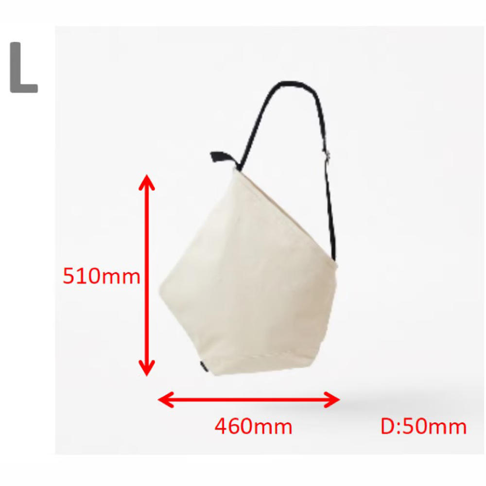 [ROOTOTE×nendo] ruck-tote L / ivory・black .