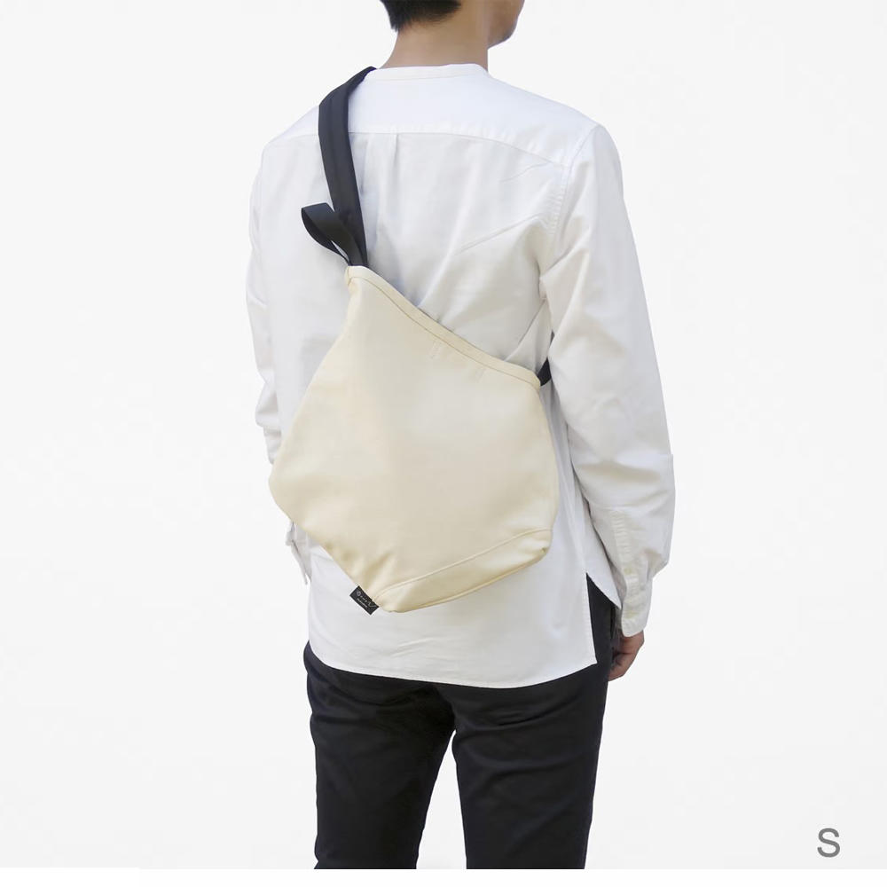 [ROOTOTE×nendo] ruck-tote S / ivory・black .