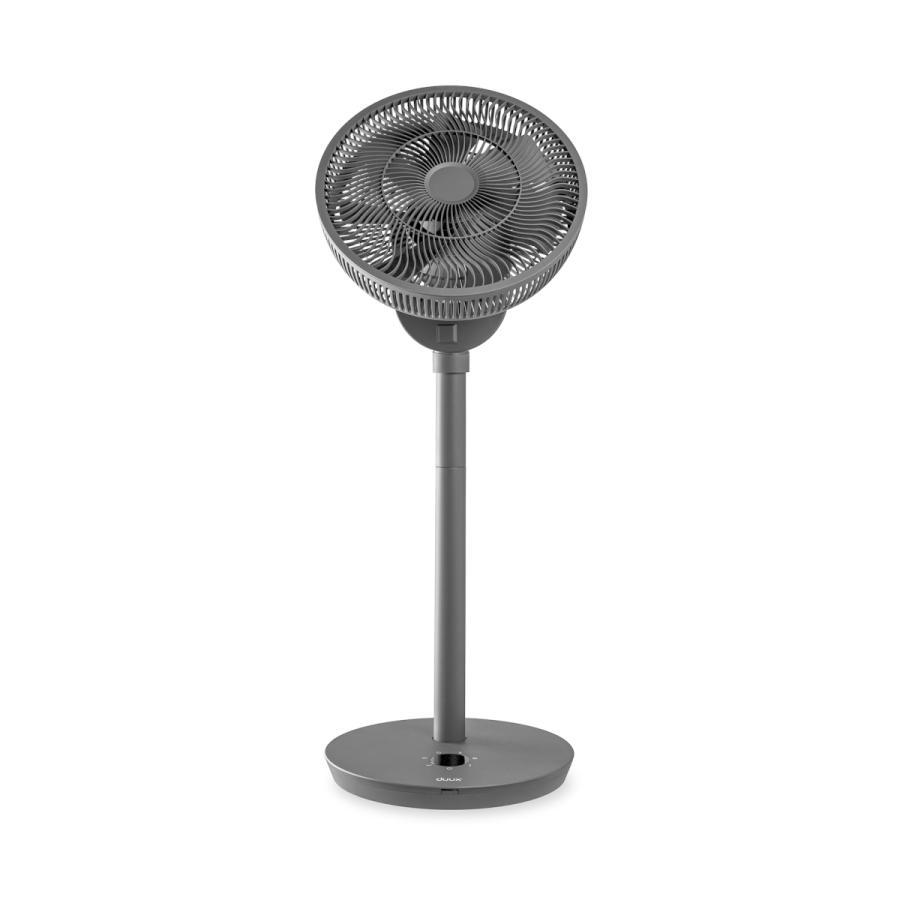 [Special order] duux Whisper Flex Touch GY (Gray) with remote control, 26 settings, DC motor, touch panel, temperature sensor, electric fan, circulator, stylish, aroma, living room fan, interior TSUTAYA ELECTRICS gift, birthday present