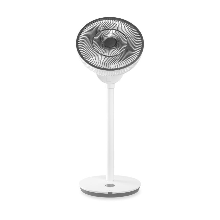 ■duux Whisper Flex Touch WT (White) with remote control, 26 levels, DC motor, touch panel, temperature sensor, electric fan, circulator, stylish, aroma, living room fan, interior TSUTAYA ELECTRICS gift, birthday present