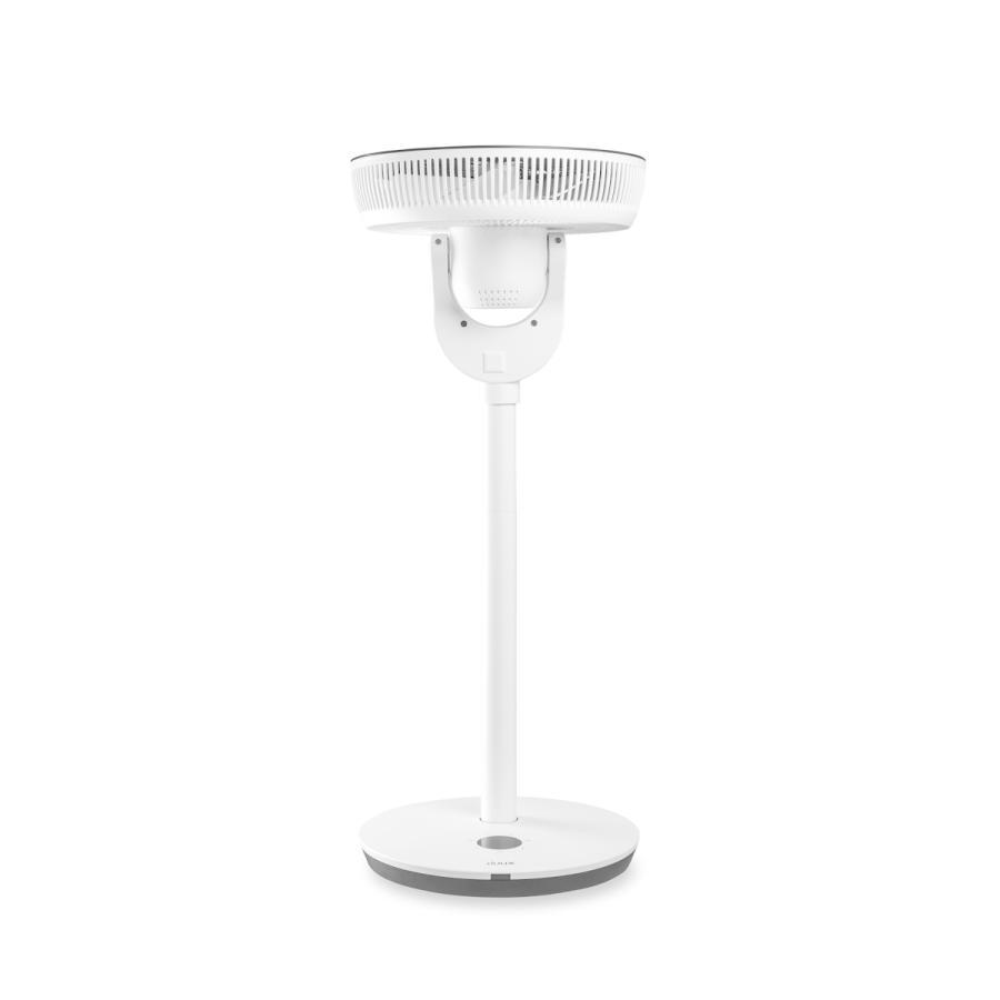 ■duux Whisper Flex Touch WT (White) with remote control, 26 levels, DC motor, touch panel, temperature sensor, electric fan, circulator, stylish, aroma, living room fan, interior TSUTAYA ELECTRICS gift, birthday present