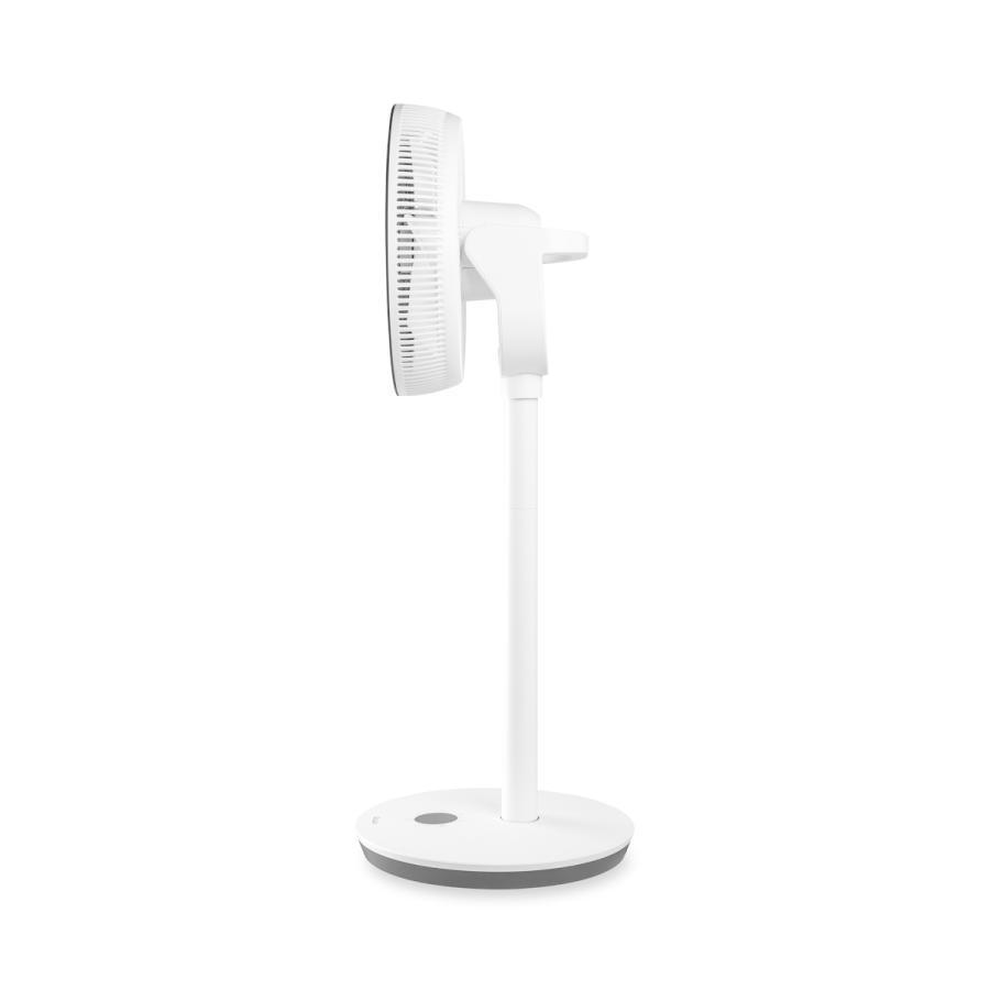 ■duux Whisper Flex Touch WT (White) with remote control, 26 levels, DC motor, touch panel, temperature sensor, electric fan, circulator, stylish, aroma, living room fan, interior TSUTAYA ELECTRICS gift, birthday present