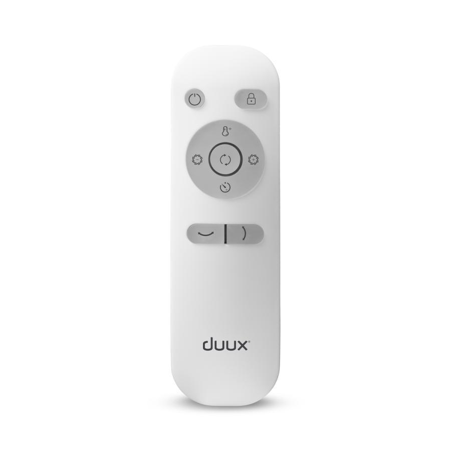 ■duux Whisper Flex Touch WT (White) with remote control, 26 levels, DC motor, touch panel, temperature sensor, electric fan, circulator, stylish, aroma, living room fan, interior TSUTAYA ELECTRICS gift, birthday present