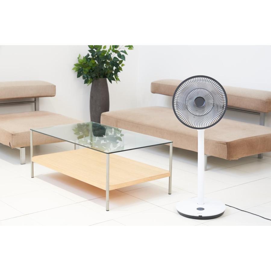 ■duux Whisper Flex Touch WT (White) with remote control, 26 levels, DC motor, touch panel, temperature sensor, electric fan, circulator, stylish, aroma, living room fan, interior TSUTAYA ELECTRICS gift, birthday present