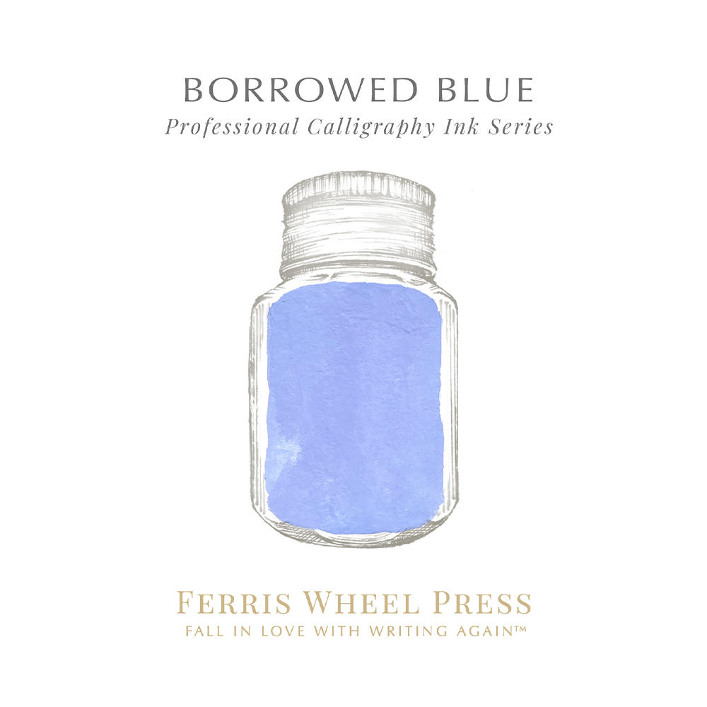 [28ml] Ferris Wheel Press Fanciful Events Collection (pigment ink) Borrowed Blue Ferris Ink