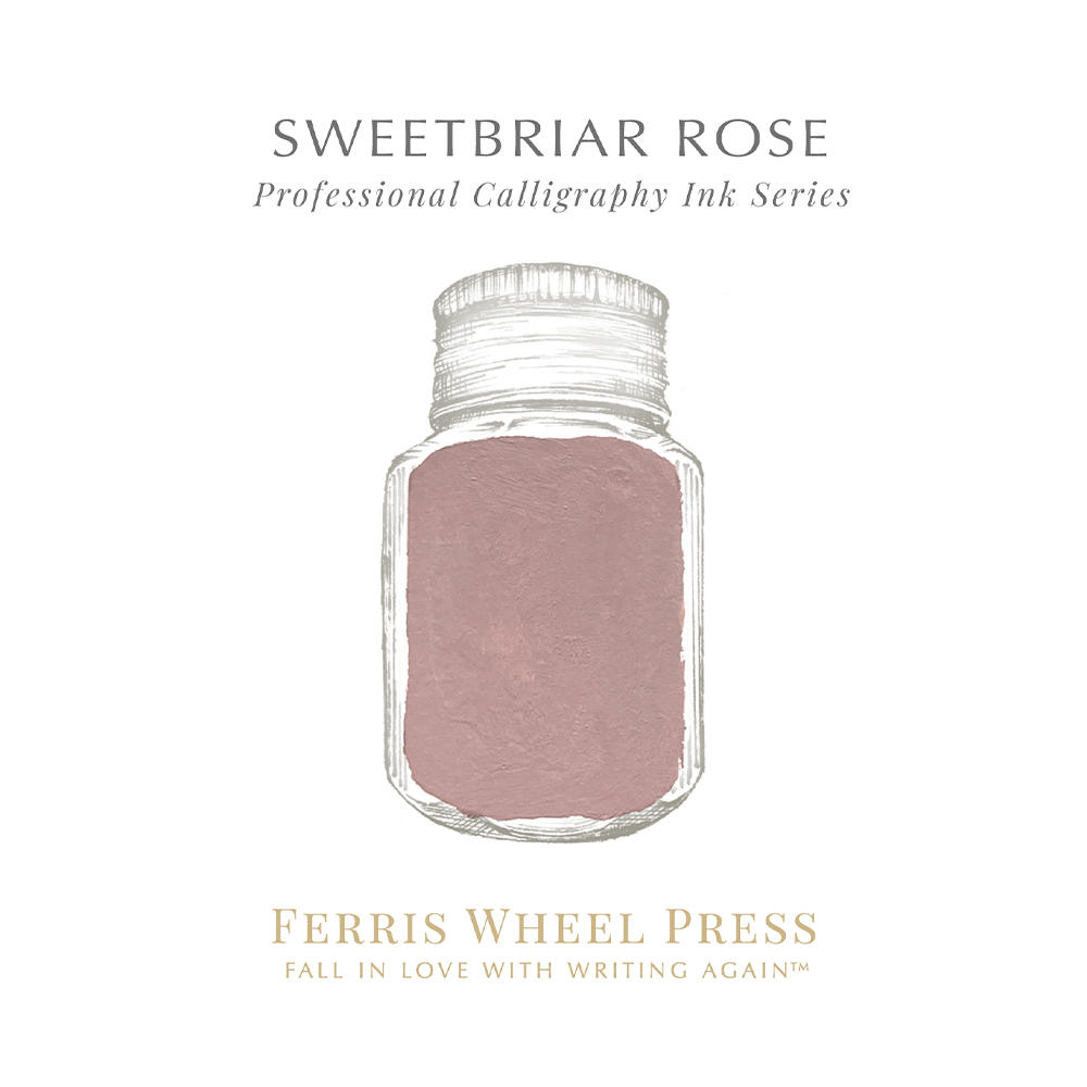 [28ml] Ferris Wheel Press Fanciful Events Collection (pigment ink) Sweetbriar Rose Ferris Ink