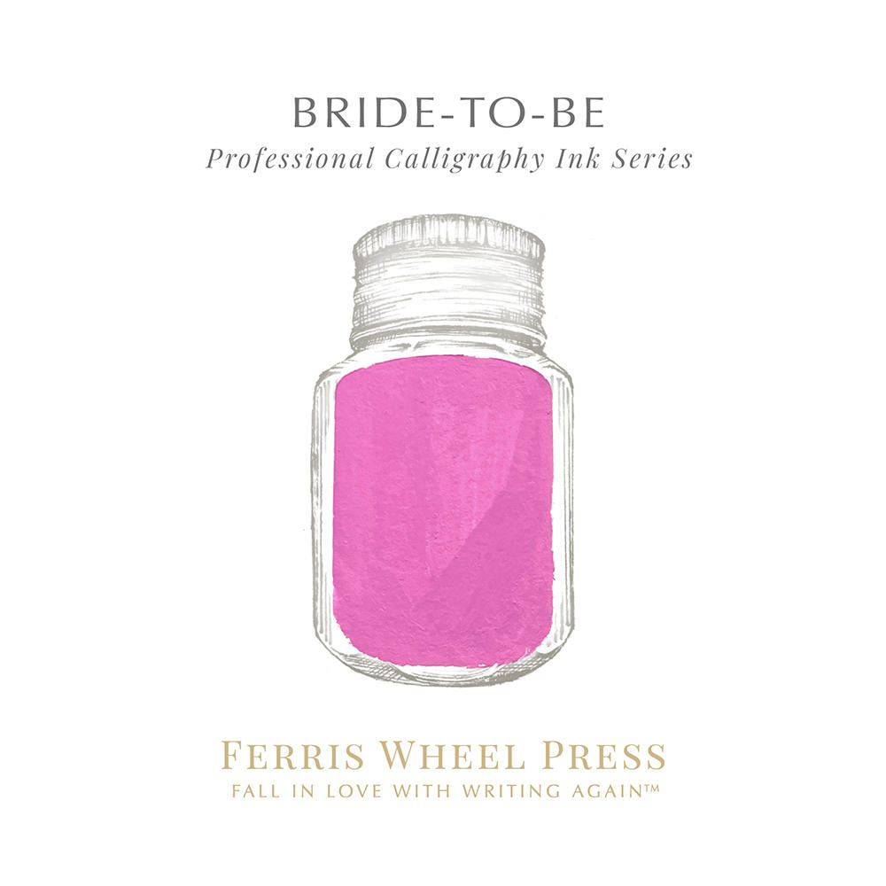 [28ml] Ferris Wheel Press Fanciful Events Collection (pigment ink) Bride To Be Ferris Ink