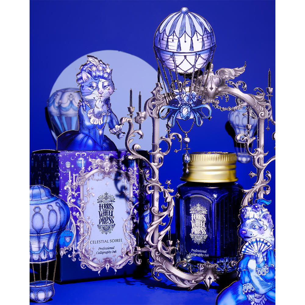 [28ml] Ferris Wheel Press Fanciful Events Collection (pigment ink) Celestial Soiree Ferris Ink