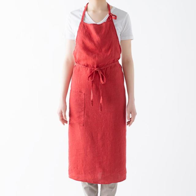 Lino e Lina A354 Full Apron Manon Rouge Garance