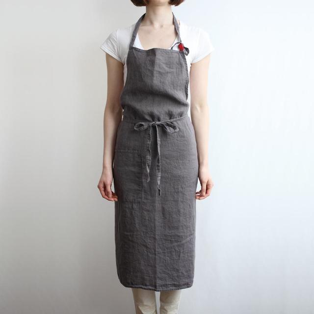 Lino e Lina A621 Full Apron Manon Poivre