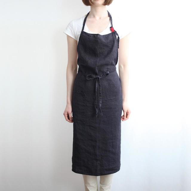 Lino e Lina A631 Full Apron Manon Noir