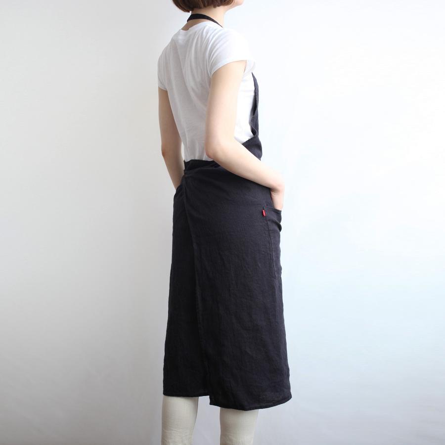 Lino e Lina A631 Full Apron Manon Noir