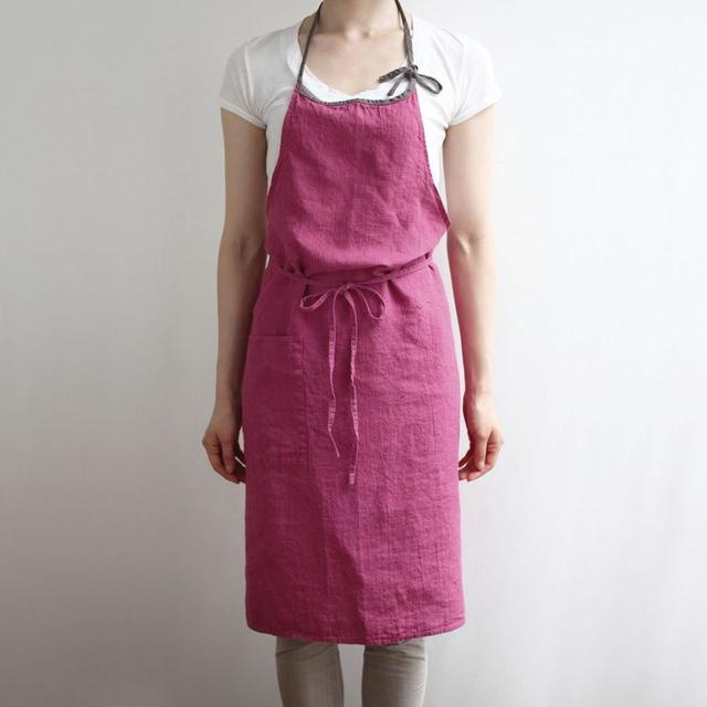 Lino e Lina A267 Full Apron Mira Magenta