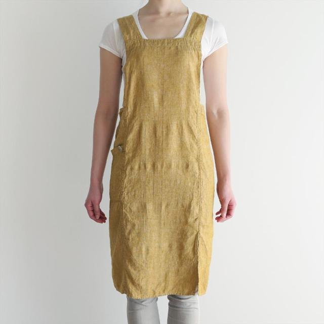 Lino e Lina A310 Full Apron Anita Harvest Yellow