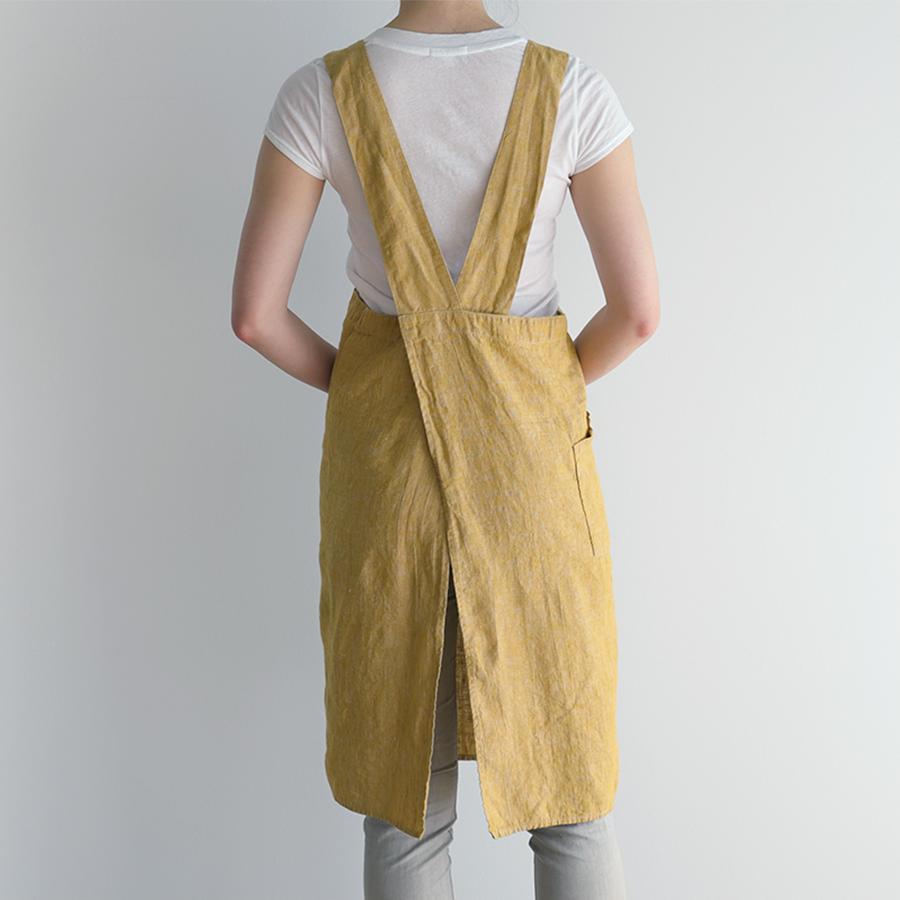 Lino e Lina A310 Full Apron Anita Harvest Yellow