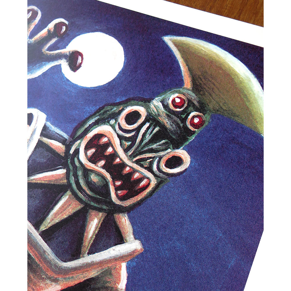 [Print: Signed] Mummy Monster Pharaoh