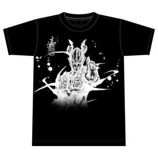 [TSUTAYA BOOKS Original] Ultraman Zero Ink Painting T-shirt Black XL