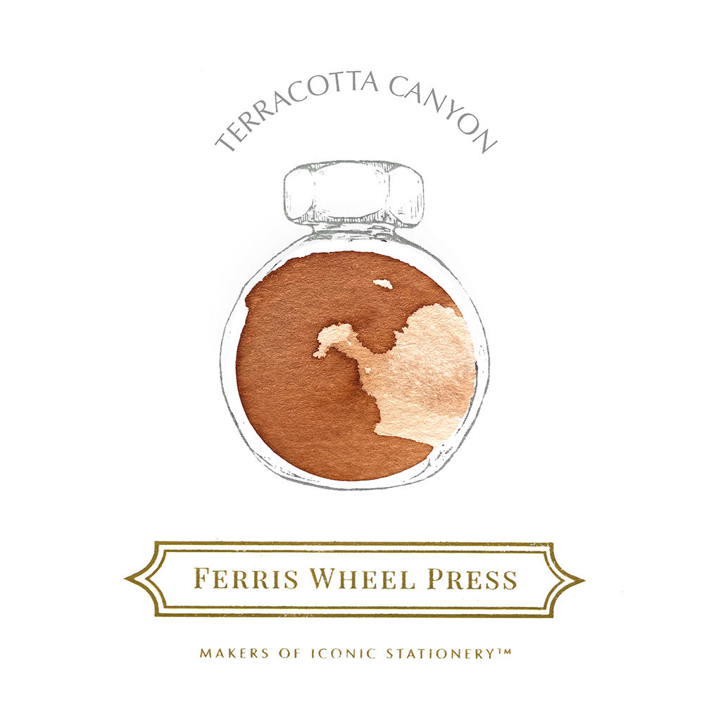 [38ml] Ferris Wheel Press Terracotta Canyon Ferris Ink