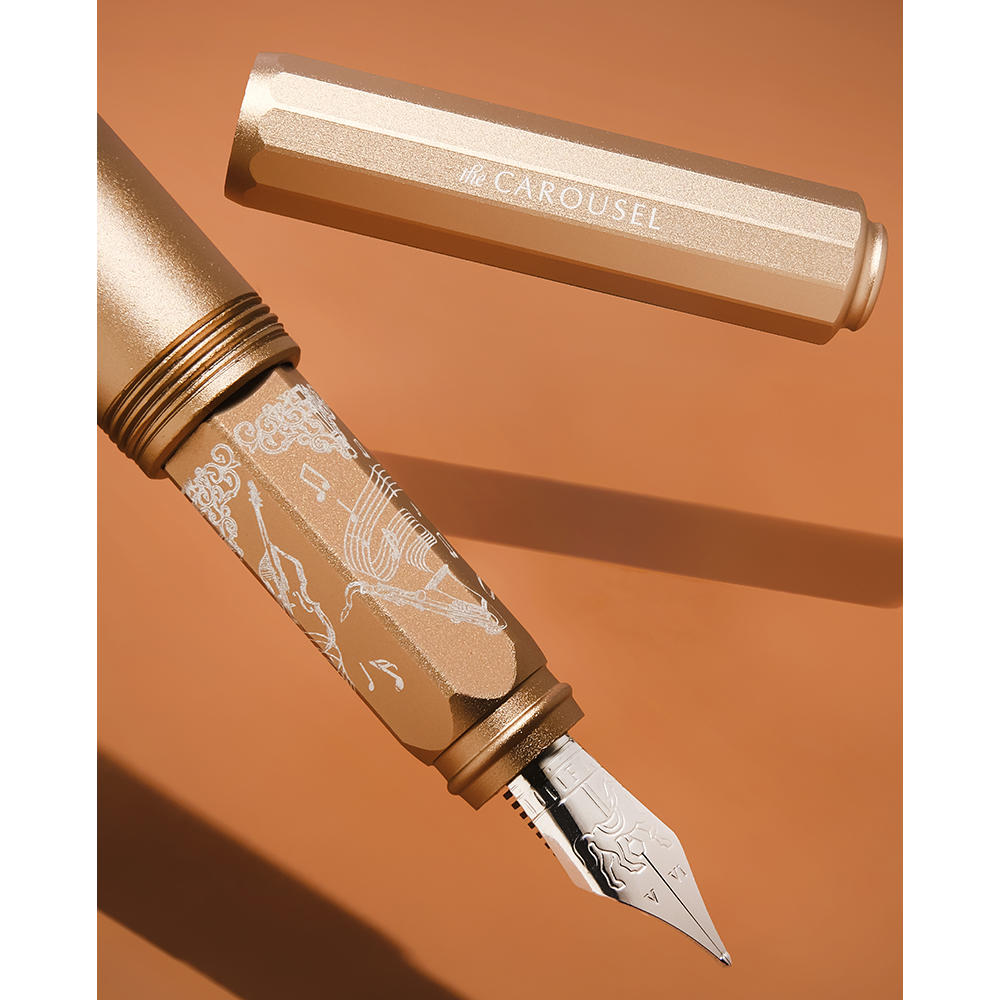 [Selectable nib width] Ferris Wheel Press Fountain Pen Terracotta Canyon Aluminum Carousel 2024 Limited Ferris